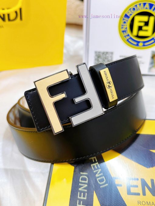 Belt FENDI Fendi ReproductionThe waistband is made of 100% imported top layer cowhide, ensur ietazstz - Image 2