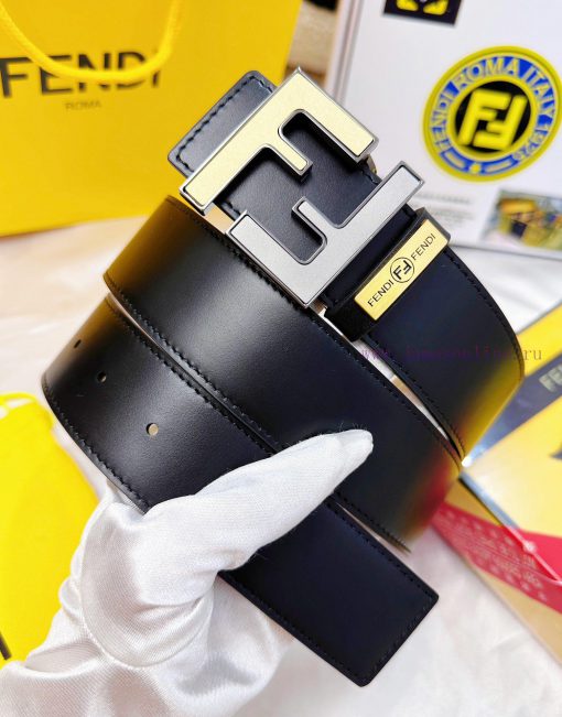 Belt FENDI Fendi ReproductionThe waistband is made of 100% imported top layer cowhide, ensur ietazstz - Image 3