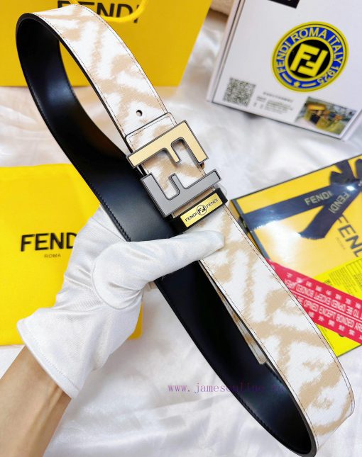 Belt FENDI Fendi ReproductionThe waistband is made of 100% imported top layer cowhide, ensur 53wq4uc0 - Image 3