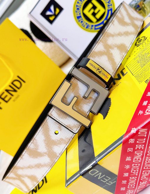 Belt FENDI Fendi ReproductionThe waistband is made of 100% imported top layer cowhide, ensur 53wq4uc0 - Image 5