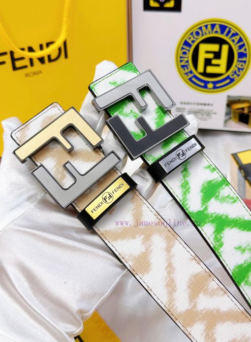 Belt FENDI Fendi ReproductionThe waistband is made of 100% imported top layer cowhide, ensur c9z0bd5i - Image 10