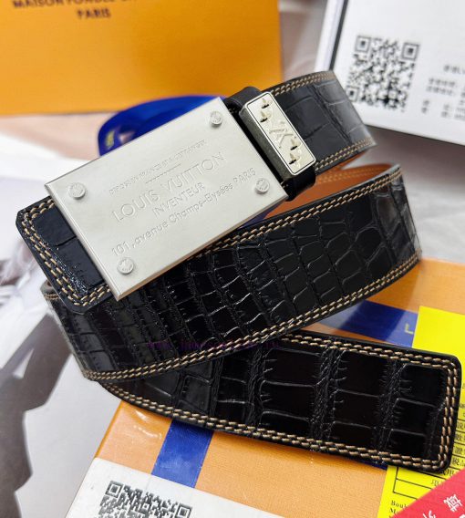 Belt LV Louis Vuitton Top Remakes-The belt is made of 100% imported original cowhide, ensuri 1nto54l6 - Image 6