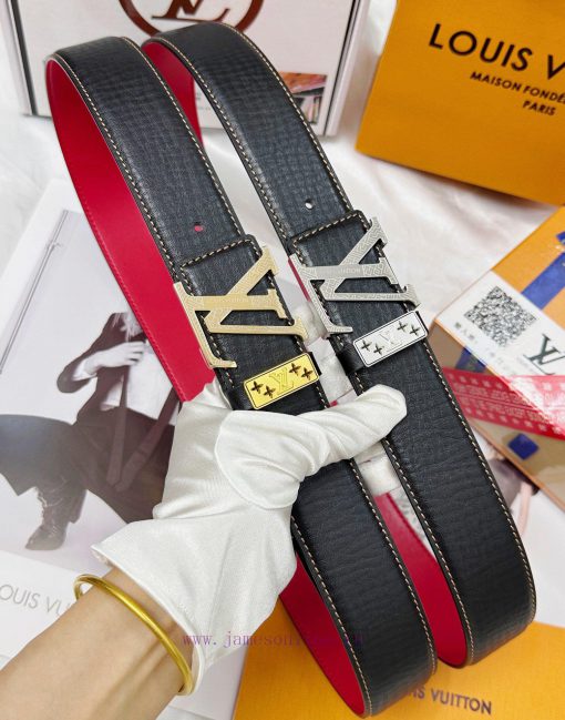 Belt LV Louis Vuitton's top tier replicaThe waistband is made of 100% cowhide, ensuring genu kfbntw1l