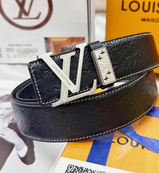 Belt LV Louis Vuitton's top tier replicaThe waistband is made of 100% cowhide, ensuring genu am58fqi6 - Image 5