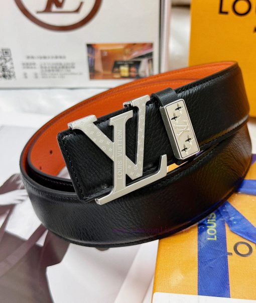 Belt LV Louis Vuitton's top tier replicaThe waistband is made of 100% cowhide, ensuring genu am58fqi6 - Image 7