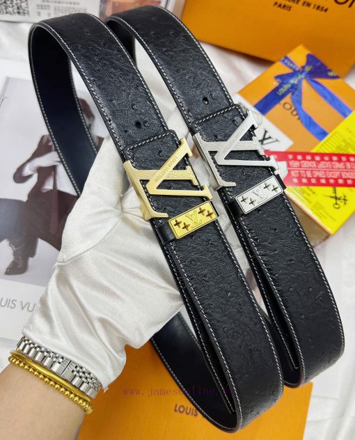 Belt LV Louis Vuitton's top tier replicaThe waistband is made of 100% cowhide, ensuring genu kfbntw1l - Image 6