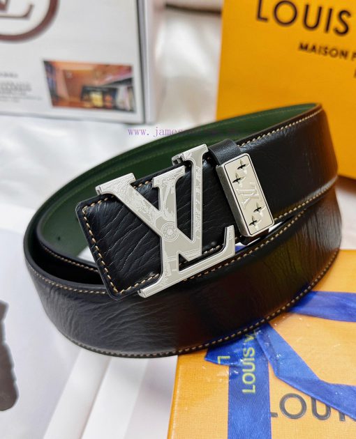 Belt LV Louis Vuitton's top tier replicaThe waistband is made of 100% cowhide, ensuring genu am58fqi6 - Image 9