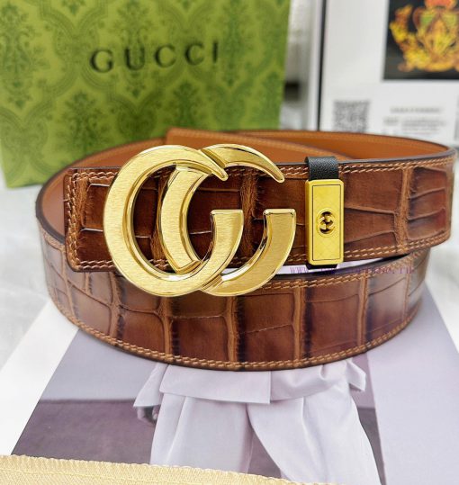 Belt Gucci Gucci's top tier replicaGucci belt 100% top layer cowhide, ensuring genuine leath qb7cge0q - Image 6
