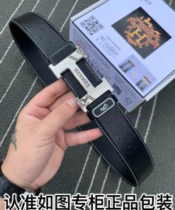 Belt Hermes Her...mes️The waistband is made of 100% cowhide, ensuring genuine leather. The 2 fadamiey