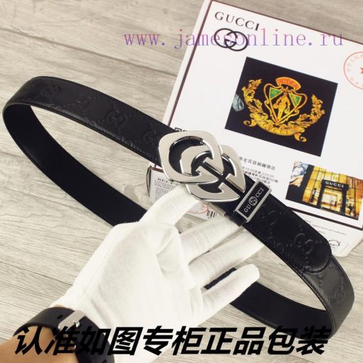 Gucci. GUCCI automatic bucklequality goodsGrade: Italian imported 100% top layer cowhide, Gu 6pg9fh9s - Image 3