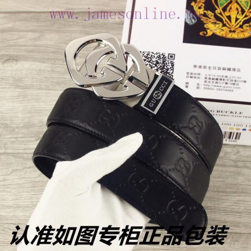 Gucci. GUCCI automatic bucklequality goodsGrade: Italian imported 100% top layer cowhide, Gu 6pg9fh9s - Image 5