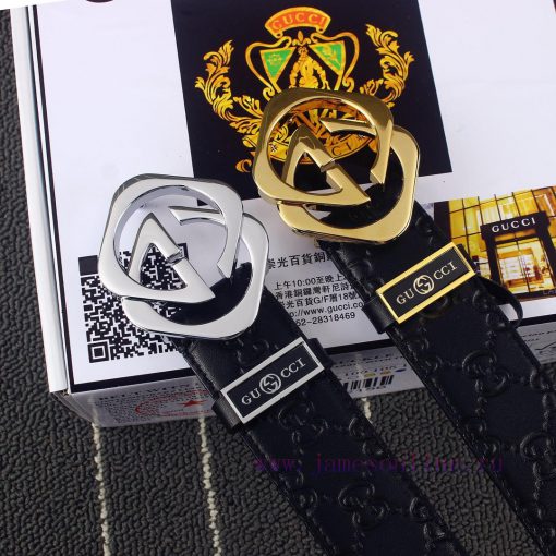 GucciIdentify and receive a punch as a giftMaterial: 100% head layer cowhide belt, 24k pure 7rocn19w - Image 9