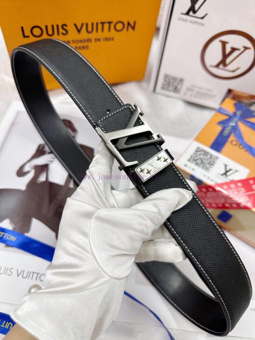 Belt LV Louis Vuitton's top tier replicaThe waistband is made of 100% head layer cowhide, en ih9jfi8e - Image 3
