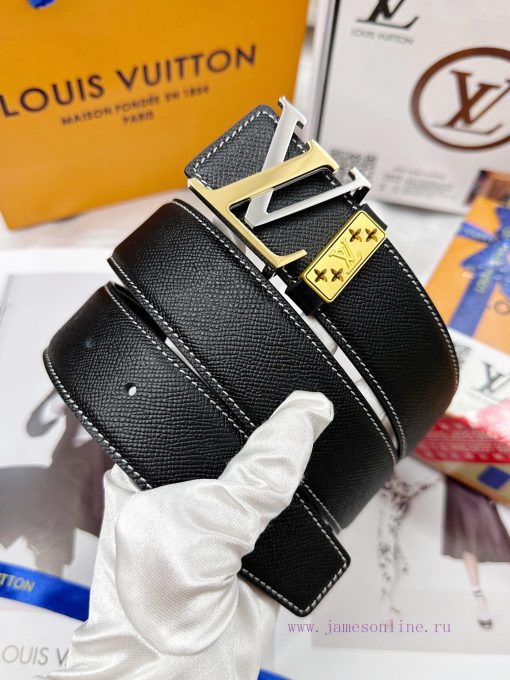 Belt LV Louis Vuitton's top tier replicaThe waistband is made of 100% head layer cowhide, en 8qa9vnqj - Image 2