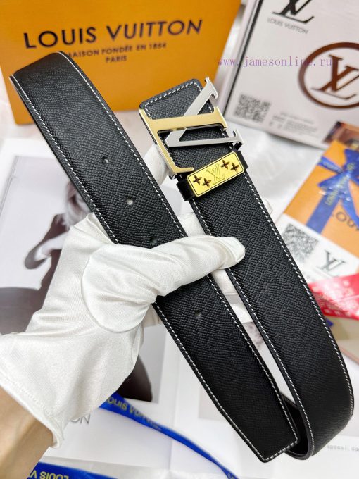 Belt LV Louis Vuitton's top tier replicaThe waistband is made of 100% head layer cowhide, en ih9jfi8e - Image 8