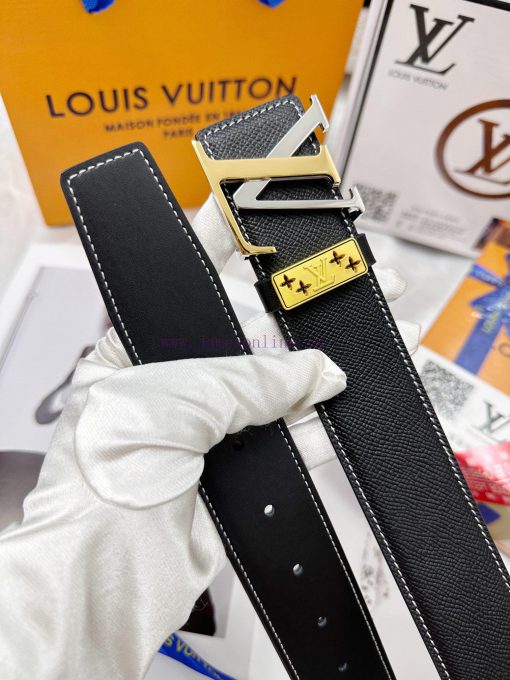 Belt LV Louis Vuitton's top tier replicaThe waistband is made of 100% head layer cowhide, en 8qa9vnqj - Image 5
