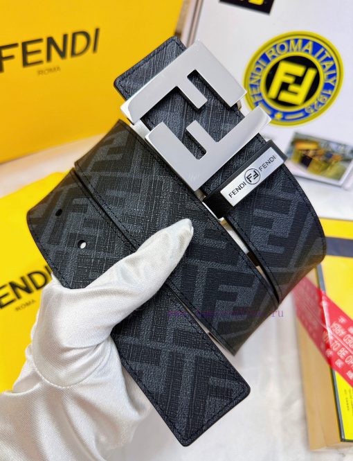 Belt FENDI Fendi ReproductionBelt made of 100% imported top layer cowhide, ensuring genuine oiu275z1 - Image 3