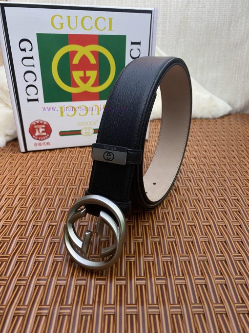 Gucci. Gucci  Material: Leather Belt with 100% Head Layer. The leather belt is guaranteed to jwoloux1 - Image 3