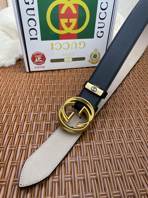 Gucci. Gucci  Material: Leather Belt with 100% Head Layer. The leather belt is guaranteed to n3ibw3w6 - Image 8