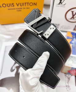 Belt LV Louis Vuitton's top tier replicaThe waistband is made of 100% head layer cowhide, en wtl14uqn