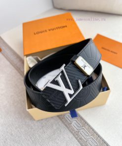 LV... Louis Vuitton Belt and BeltsBuckle, classic pure steel material buckle, top layer cowh l07qnkyd