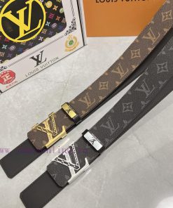 LV... Louis VuittonMaterial: Leather Belt with 100% Head Layer. The leather belt is guarante aavte2sk