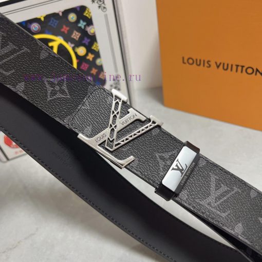 LV... Louis VuittonMaterial: Leather Belt with 100% Head Layer. The leather belt is guarante aavte2sk - Image 7