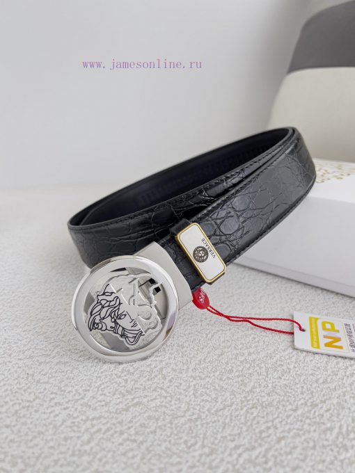 Versace Versace. ️ Belt and belt automatic beltAutomatic belt, classic head buckle made of p kn7ktqfs - Image 2