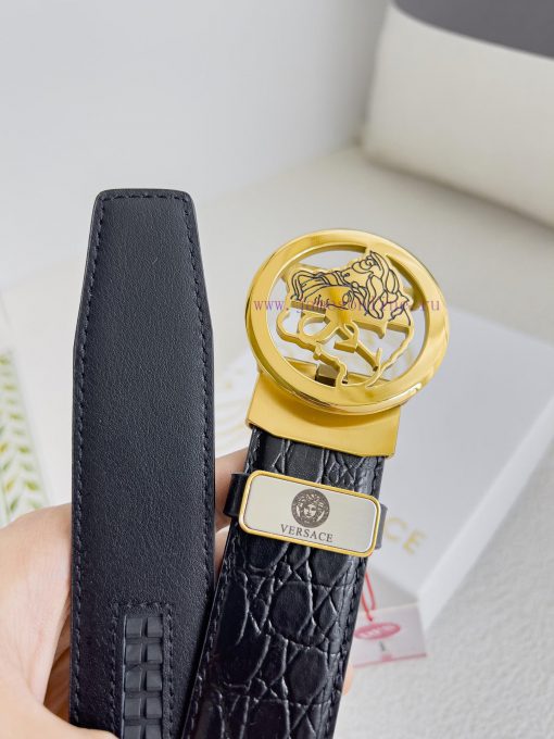 Versace Versace. ️ Belt and belt automatic beltAutomatic belt, classic head buckle made of p ykgndzj6 - Image 9