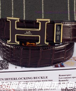 Belt Hermes Her...mes️The waistband is made of 100% cowhide, ensuring genuine leather. The 2 g33u1bpu