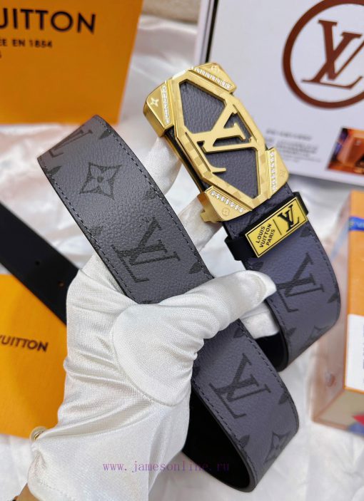 Belt LV Louis Vuitton Top Remakes-The waistband is made of 100% imported original cowhide, e 64pc8clp - Image 6