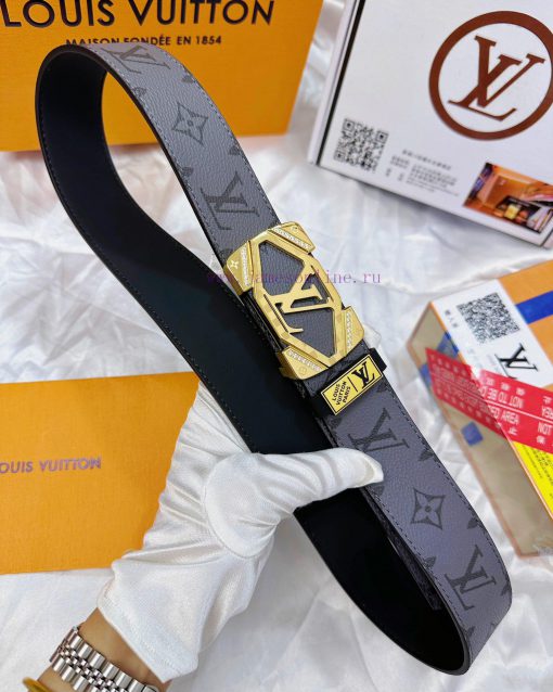 Belt LV Louis Vuitton Top Remakes-The waistband is made of 100% imported original cowhide, e 64pc8clp - Image 8