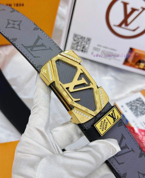Belt LV Louis Vuitton Top Remakes-The waistband is made of 100% imported original cowhide, e 64pc8clp - Image 9