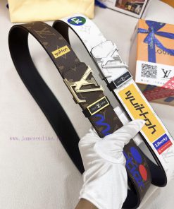 Belt LV Louis ReproductionThe waistband is made of 100% head layer cowhide, ensuring that th d3tidwdx