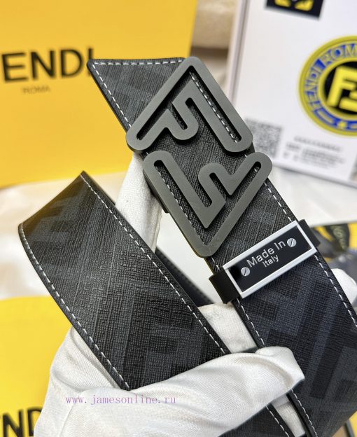 Belt FENDI Fendi ReproductionBelt made of 100% top layer cowhide, ensuring genuine leather d y3jrwnmr - Image 3
