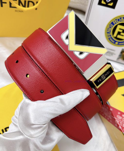 Belt FENDI Fendi ReproductionThe waistband is made of 100% imported top layer cowhide, ensur 5v711k6o - Image 3