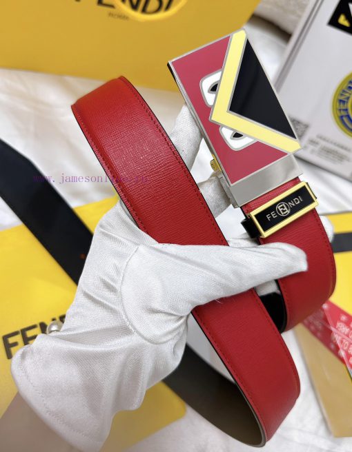 Belt FENDI Fendi ReproductionThe waistband is made of 100% imported top layer cowhide, ensur 5v711k6o - Image 4