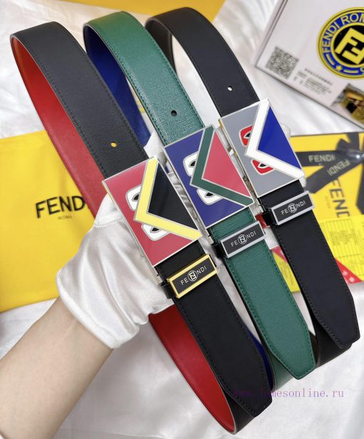 Belt FENDI Fendi ReproductionThe waistband is made of 100% imported top layer cowhide, ensur w1yums7b - Image 10
