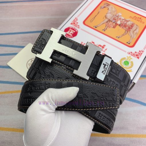 Hermes Hermès Material: Leather Belt with 100% Head Layer. The leather belt is guaranteed to isq2k2y9 - Image 6