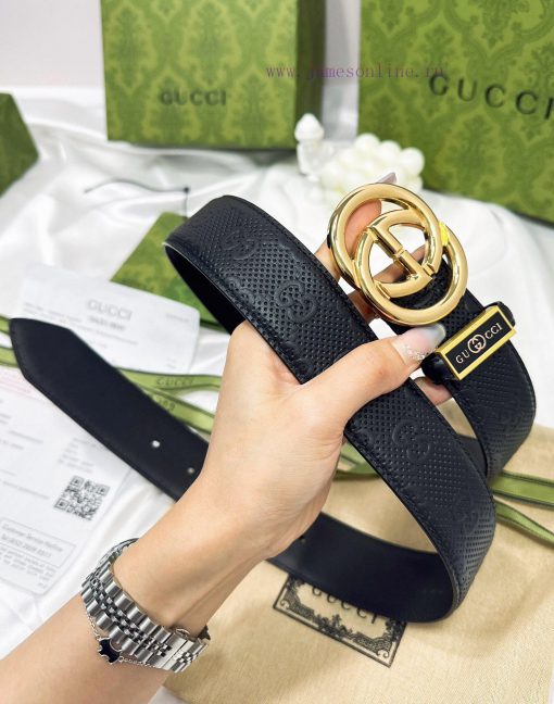 Belt Gucci Gucci️The waistband is made of 100% cowhide, ensuring genuine leather. The 24k gl cdkv1r12 - Image 5