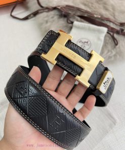 Hermes Hermes waist beltHanging buckle, classic pure steel material buckle head, double-side p0239kny