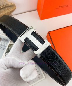 Hermes seed coat belt series, original boutique stainless steel buckle with soft and comfort crxmql26