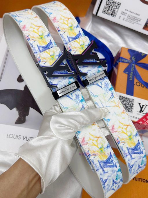 Belt LV Louis Vuitton replica-The belt is made of 100% imported original cowhide, ensuring a vcp2o5w4 - Image 2