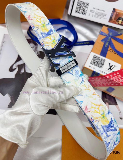 Belt LV Louis Vuitton replica-The belt is made of 100% imported original cowhide, ensuring a vcp2o5w4 - Image 5