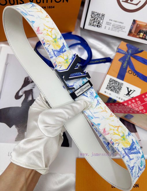 Belt LV Louis Vuitton replica-The belt is made of 100% imported original cowhide, ensuring a vcp2o5w4 - Image 7