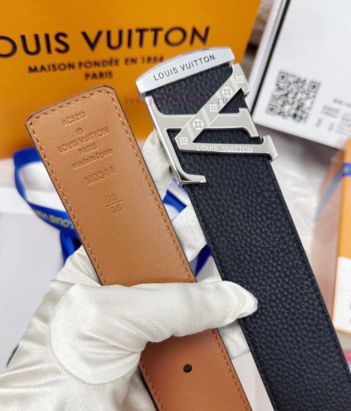 Belt LV Louis Vuitton Top Remakes-The belt is made of 100% imported original cowhide, ensuri va7w0roz - Image 9