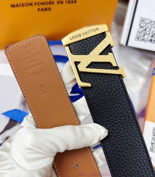 Belt LV Louis Vuitton Top Remakes-The belt is made of 100% imported original cowhide, ensuri va7w0roz - Image 10