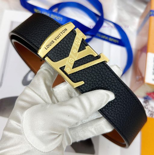 Belt LV Louis Vuitton Top Remakes-The belt is made of 100% imported original cowhide, ensuri znxkxdhg - Image 6