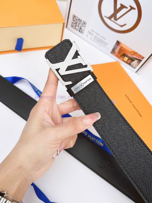 Belt LV Louis ️The waist belt is made of 100% cowhide, ensuring that the genuine leather is tglgjpg4 - Image 4