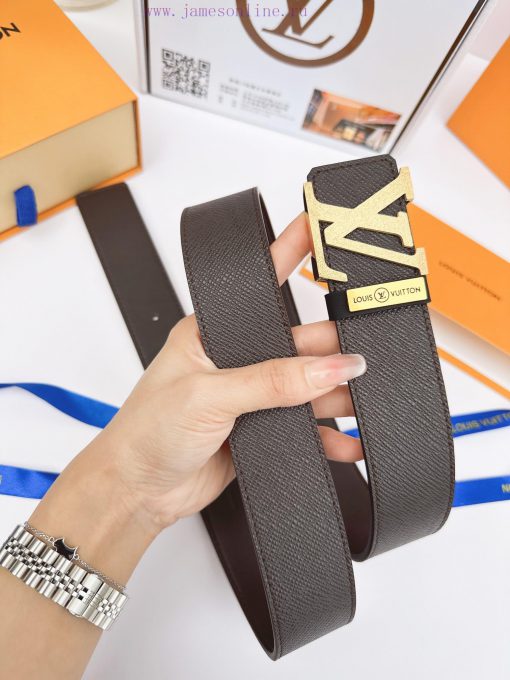 Belt LV Louis ️The waist belt is made of 100% cowhide, ensuring that the genuine leather is rtbjulal - Image 3